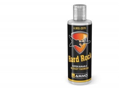 AMMO MIG - blizgus akrilinis lakas Hard Rock, 60ml, 2070 1 AMMO MIG - blizgus akrilinis lakas Hard Rock, 60ml, 2070 1