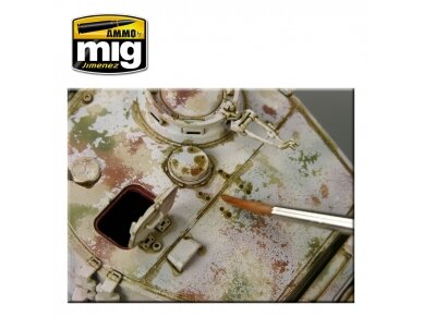 AMMO MIG - BROWN WASH FOR GERMAN DARK YELLOW, 35ml, 1000 1