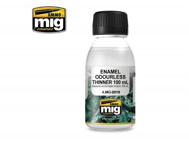 AMMO MIG - ENAMEL ODOURLESS THINNER (Emaililahusti (lõhnatu)) (100 ml), 2019