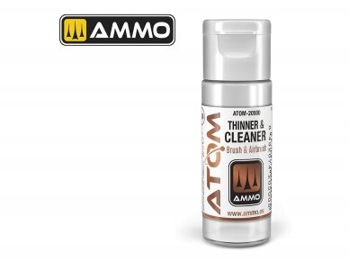 AMMO MIG - ATOM Thinner and Cleaner (akrüülvärvi vedeldaja), 20 ml, 20500