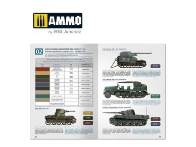 AMMO MIG - How to Paint Early WWII German Tanks 1936 - FEB 1943 (Multilingual), 6037 4