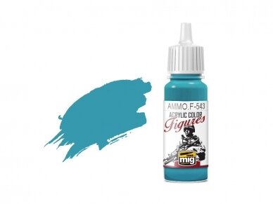 AMMO MIG - Acrylic paint for figures GREEN BLUE, 17ml, F543