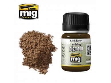 AMMO MIG - Pigmentas DARK EARTH, 35ml, 3007