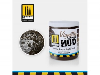 AMMO MIG - Акриловая грязь MUDDY GROUND, 100ml, 2155