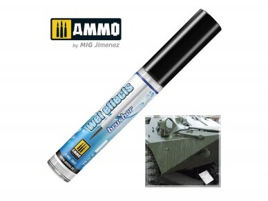 AMMO MIG - Novecošanas līdzeklis EFFECTS BRUSHER - Wet Effects, 1802 AMMO MIG - Novecošanas līdzeklis EFFECTS BRUSHER - Wet Effects, 1802