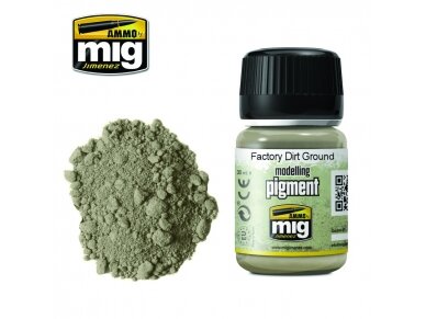 AMMO MIG - Pigmentas FACTORY DIRT GROUND, 35ml, 3030