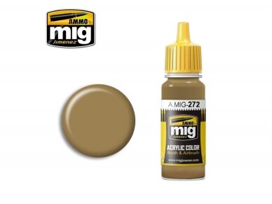 AMMO MIG - Akriliniai dažai Giallo Mimetico 4, 17ml, 0272