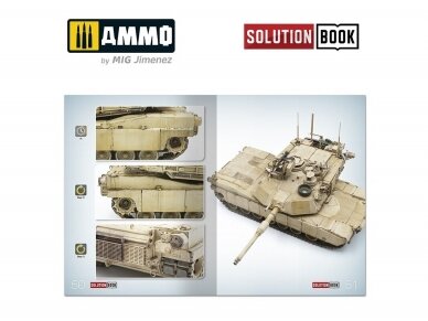 AMMO MIG - How to Paint Modern US Military Sand Scheme SOLUTION BOOK, 6512 3