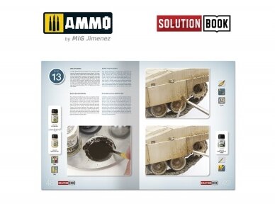 AMMO MIG - How to Paint Modern US Military Sand Scheme SOLUTION BOOK, 6512 4