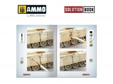 AMMO MIG - How to Paint Modern US Military Sand Scheme SOLUTION BOOK, 6512 5