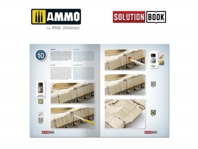 AMMO MIG - How to Paint Modern US Military Sand Scheme SOLUTION BOOK, 6512 6