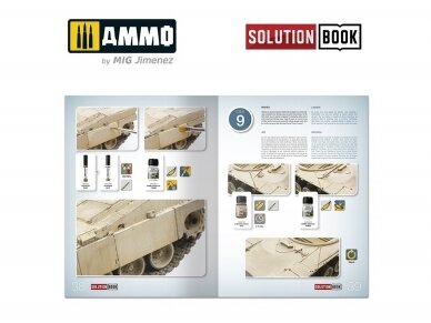 AMMO MIG - How to Paint Modern US Military Sand Scheme SOLUTION BOOK, 6512 7