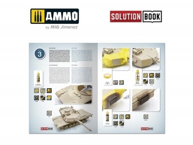 AMMO MIG - How to Paint Modern US Military Sand Scheme SOLUTION BOOK, 6512 9
