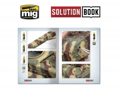 AMMO MIG - SOLUTION BOOK. HOW TO PAINT WWII GERMAN LATE (Multilingual), 6503 4