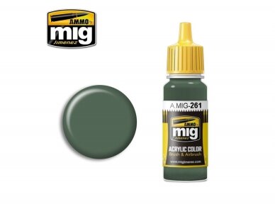 AMMO MIG - Acrylic paint IJA Nakajima Green, 17ml, 0261