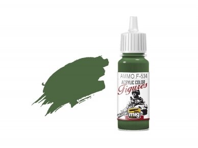 AMMO MIG - Acrylic paint for figures OLIVE GREEN, 17ml, F534