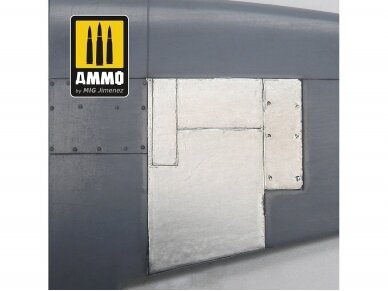AMMO MIG - ALUMINIUM SHEETS 280x195 mm, 8247 3 AMMO MIG - ALUMINIUM SHEETS 280x195 mm, 8247 3