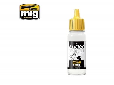 AMMO MIG - MATT LUCKY VARNISH, 17ml, 2055