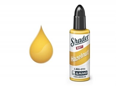 AMMO MIG - MATT SHADER värv Hazelnut, 10 ml, 0731 1 AMMO MIG - MATT SHADER värv Hazelnut, 10 ml, 0731 1