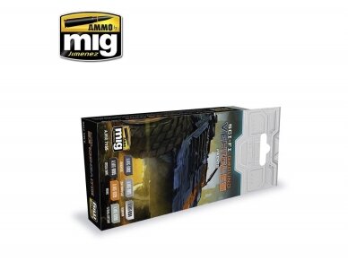 AMMO MIG - Acrylic paint set SCI-FI GROUND VEHICLES COLOR SET, 7155 1