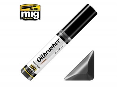 AMMO MIG - Weathering product Oilbrusher - GUN METAL, 3535