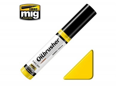 AMMO MIG - Эффект старения Oilbrusher - AMMO YELLOW, 3502