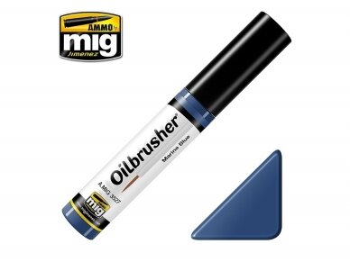 AMMO MIG - Эффект старения Oilbrusher - MARINE BLUE, 3527