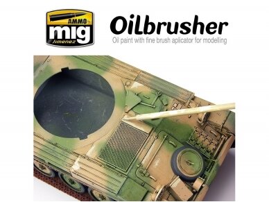AMMO MIG - Sendinimo priemonė Oilbrusher - DUSTY EARTH, 3523 3