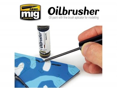 AMMO MIG - Weathering product Oilbrusher - FIELD GREEN, 3506 5