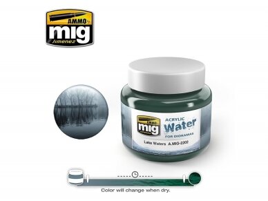 AMMO MIG - Acrylic water LAKE WATERS, 250ml, 2202