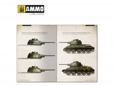 AMMO MIG - T-34 Colors. T-34 Tank Camouflage Patterns in WWII (Multilingual), 6145 5