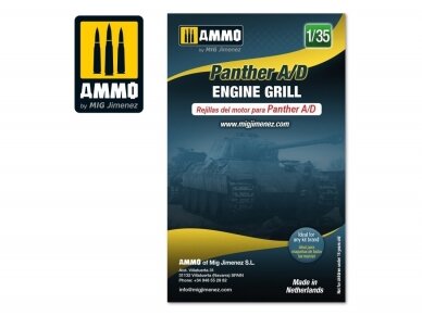 AMMO MIG - Panther A/D engine grilles, 1/35, 8089 1
