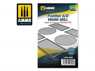 AMMO MIG - Panther A/D engine grilles, 1/35, 8089