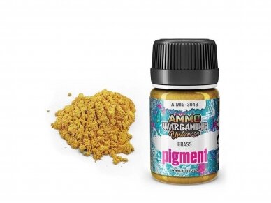 AMMO MIG - Pigment Brass, 35ml, 3043 1