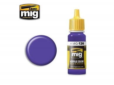 AMMO MIG - Akriliniai dažai VIOLET, 17ml, 0126