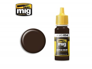 AMMO MIG - Acrylic paint RUST TRACKS, 17ml, 0034