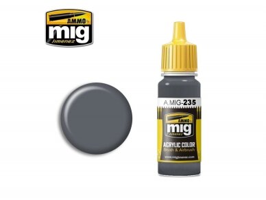 AMMO MIG - Acrylic paint FS36152 DARK GREY AMT-12, 17ml, 0235