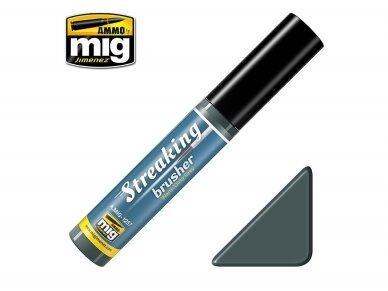AMMO MIG - Weathering product STREAKINGBRUSHER Warm Dirty Grey 1257