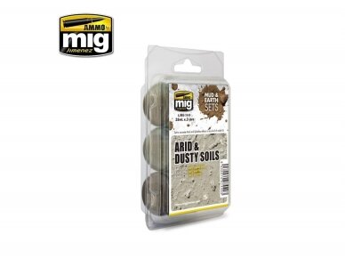 AMMO MIG - Sendinimo rinkinys ARID & DUSTY SOILS, 7440 1