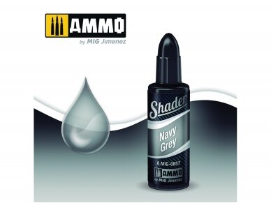 AMMO MIG - Shader värv Navy Grey 10 ml, 0857