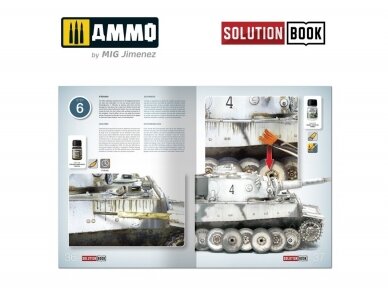 AMMO MIG - How to paint WWII German winter vehicles (Solution book), 6601 4