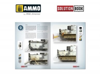 AMMO MIG - How to paint WWII German winter vehicles (Solution book), 6601 5