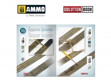 AMMO MIG - How to paint WWII German winter vehicles (Solution book), 6601 7