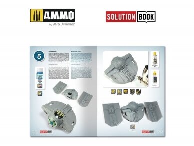 AMMO MIG - SOLUTION BOOK. HOW TO PAINT IMPERIAL GALACTIC FIGHTERS (Multilingual), 6520 2