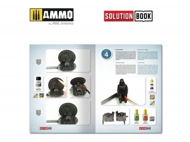 AMMO MIG - SOLUTION BOOK. HOW TO PAINT IMPERIAL GALACTIC FIGHTERS (Multilingual), 6520 3