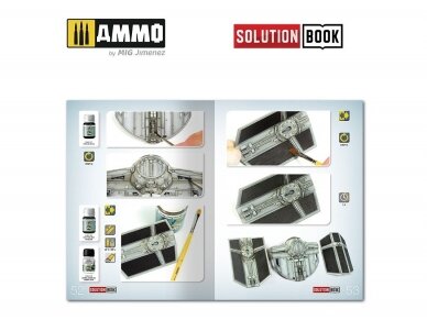 AMMO MIG - SOLUTION BOOK. HOW TO PAINT IMPERIAL GALACTIC FIGHTERS (Multilingual), 6520 7