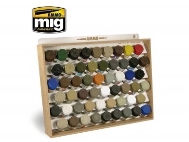 AMMO MIG - TAMIYA/MR COLOR AMMO STORAGE SYSTEM (Säilituskast), 8014