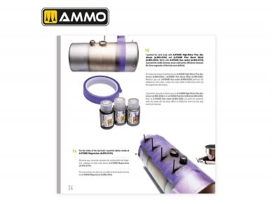 AMMO MIG - THE WEATHERING TECHNICAL GUIDE 01 - Metallized (English, Castellano, Français), 5231 4 AMMO MIG - THE WEATHERING TECHNICAL GUIDE 01 - Metallized (English, Castellano, Français), 5231 4