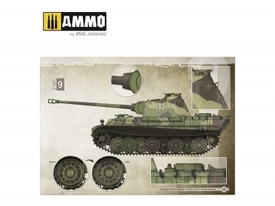 AMMO MIG - ILLUSTRATED GUIDE OF WWII LATE GERMAN VEHICLES (English, Spanish), 6015 2 AMMO MIG - ILLUSTRATED GUIDE OF WWII LATE GERMAN VEHICLES (English, Spanish), 6015 2