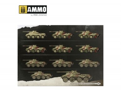 AMMO MIG - ILLUSTRATED GUIDE OF WWII LATE GERMAN VEHICLES (English, Spanish), 6015 10